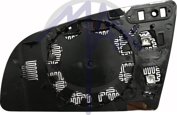 MAX MAD139R - Дзеркальне скло, зовнішнє дзеркало autozip.com.ua