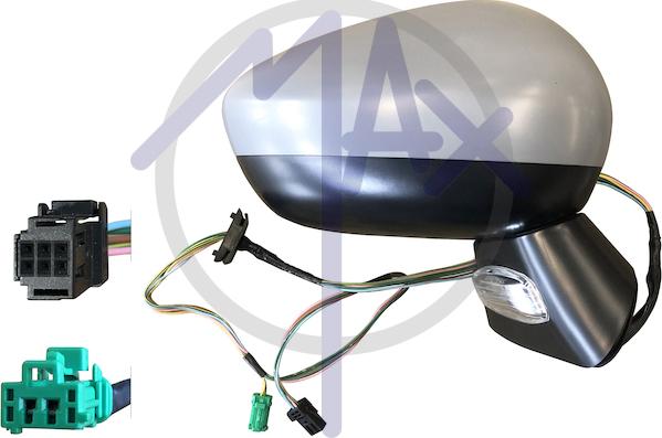 MAX MCT189-R - Зовнішнє дзеркало autozip.com.ua