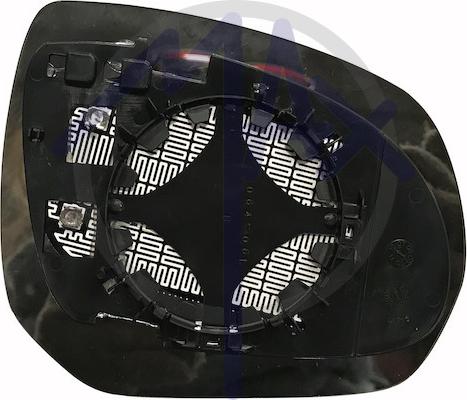 MAX MCT312-L - Дзеркальне скло, зовнішнє дзеркало autozip.com.ua