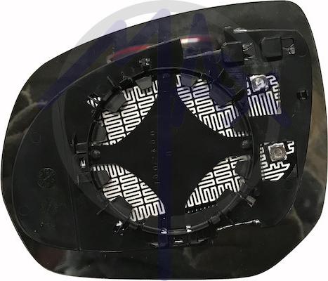 MAX MCT312-R - Дзеркальне скло, зовнішнє дзеркало autozip.com.ua