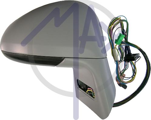 MAX MCT203R - Зовнішнє дзеркало autozip.com.ua