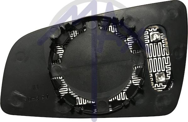 MAX MOP310R - Дзеркальне скло, зовнішнє дзеркало autozip.com.ua
