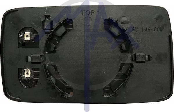 MAX MVW133L - Дзеркальне скло, зовнішнє дзеркало autozip.com.ua