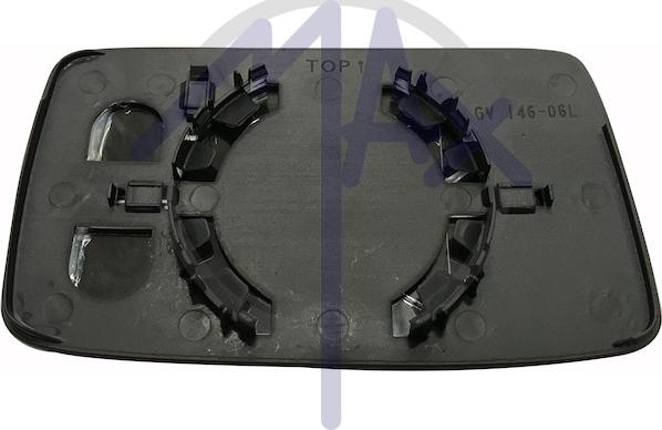 MAX MVW132L - Дзеркальне скло, зовнішнє дзеркало autozip.com.ua