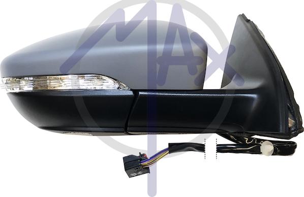 MAX MVW129-R - Зовнішнє дзеркало autozip.com.ua