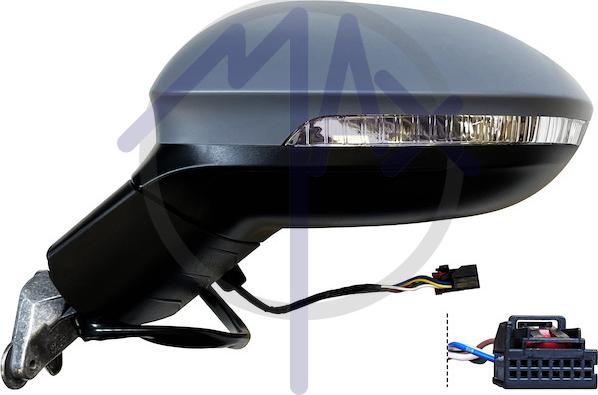MAX MVW250-L - Зовнішнє дзеркало autozip.com.ua