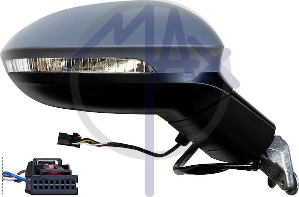 MAX MVW250-R - Зовнішнє дзеркало autozip.com.ua