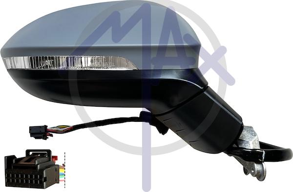 MAX MVW251-R - Зовнішнє дзеркало autozip.com.ua