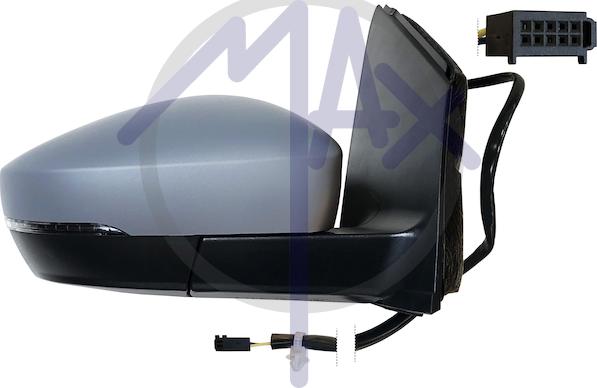 MAX MVW210-R - Зовнішнє дзеркало autozip.com.ua