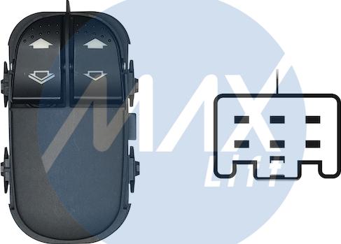 MAX SFD116 - Вимикач, стеклолод'емнік autozip.com.ua
