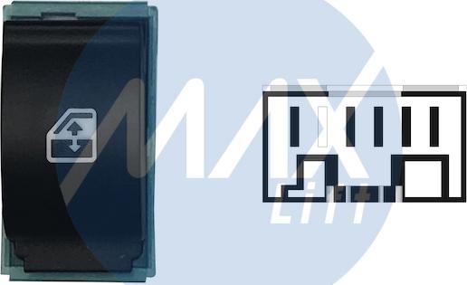 MAX SFT125 - Вимикач, стеклолод'емнік autozip.com.ua