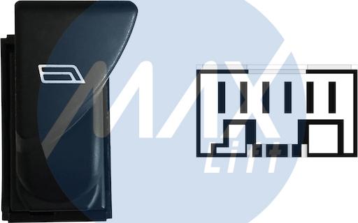 MAX SID103 - Вимикач, стеклолод'емнік autozip.com.ua