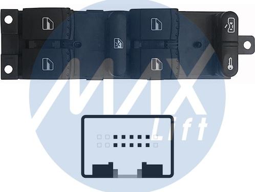 MAX SVW101 - Вимикач, стеклолод'емнік autozip.com.ua