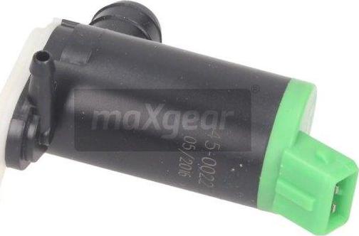 Maxgear 45-0022 - Водяний насос, система очищення вікон autozip.com.ua
