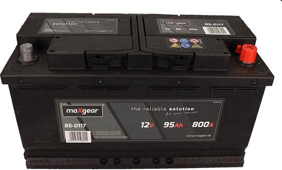 Maxgear 595402080 D722 - Стартерна акумуляторна батарея, АКБ autozip.com.ua