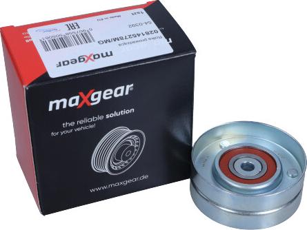 Maxgear 54-0392 - Паразитний / провідний ролик, поліклиновий ремінь autozip.com.ua