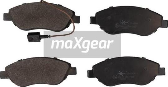 Maxgear 19-0904 - Гальмівні колодки, дискові гальма autozip.com.ua