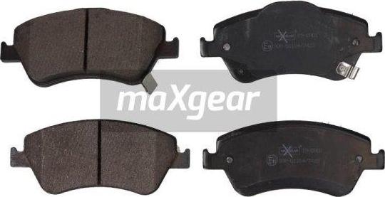 Maxgear 19-0901 - Гальмівні колодки, дискові гальма autozip.com.ua