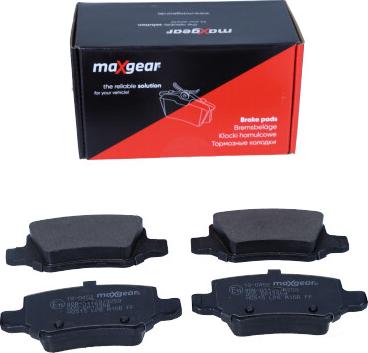 Maxgear 19-0452 - Гальмівні колодки, дискові гальма autozip.com.ua