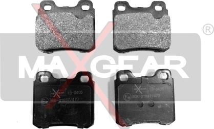 Maxgear 19-0405 - Гальмівні колодки, дискові гальма autozip.com.ua