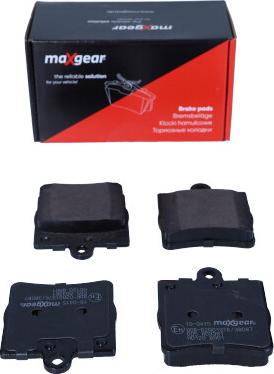 Maxgear 19-0415 - Гальмівні колодки, дискові гальма autozip.com.ua