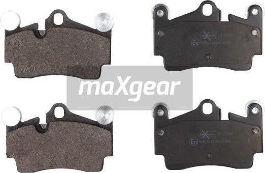 Maxgear 19-0488 - Гальмівні колодки, дискові гальма autozip.com.ua