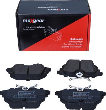 Maxgear 19-0426 - Гальмівні колодки, дискові гальма autozip.com.ua