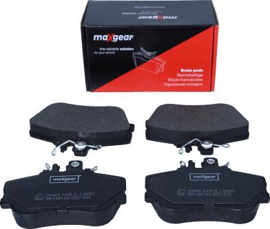 Maxgear 19-0478 - Гальмівні колодки, дискові гальма autozip.com.ua