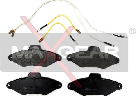 Maxgear 19-0559 - Гальмівні колодки, дискові гальма autozip.com.ua