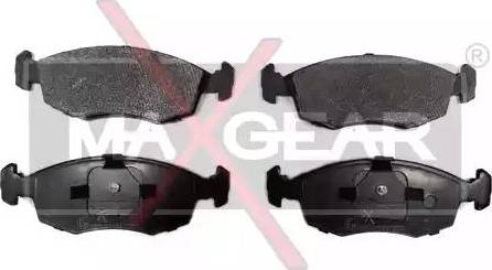 Maxgear 19-0628 - Гальмівні колодки, дискові гальма autozip.com.ua