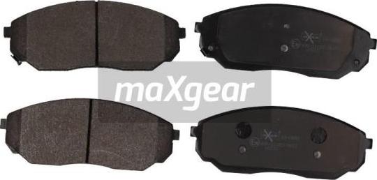 Maxgear 19-0888 - Гальмівні колодки, дискові гальма autozip.com.ua