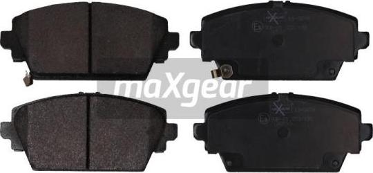 Maxgear 19-0879 - Гальмівні колодки, дискові гальма autozip.com.ua