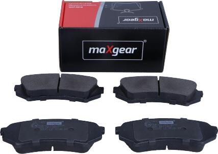 Maxgear 19-1402 - Гальмівні колодки, дискові гальма autozip.com.ua