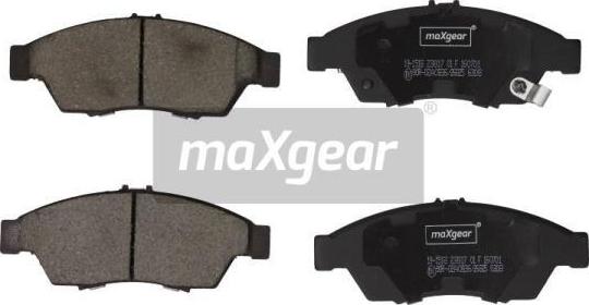 Maxgear 19-1518 - Гальмівні колодки, дискові гальма autozip.com.ua