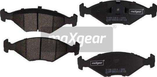 Maxgear 19-1088 - Гальмівні колодки, дискові гальма autozip.com.ua