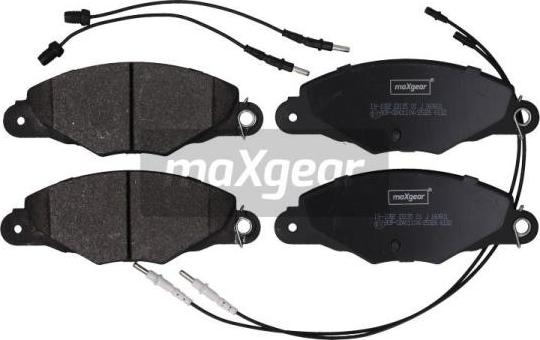 Maxgear 19-1082 - Гальмівні колодки, дискові гальма autozip.com.ua