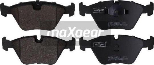 Maxgear 19-1076 - Гальмівні колодки, дискові гальма autozip.com.ua