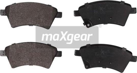 Maxgear 19-1150 - Гальмівні колодки, дискові гальма autozip.com.ua