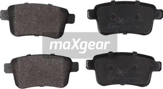 Maxgear 19-1108 - Гальмівні колодки, дискові гальма autozip.com.ua