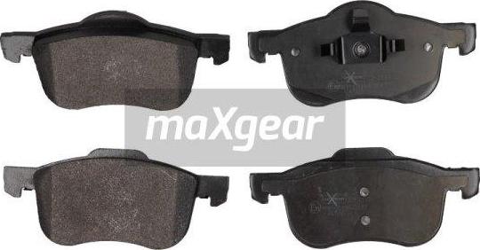 Maxgear 19-1117 - Гальмівні колодки, дискові гальма autozip.com.ua