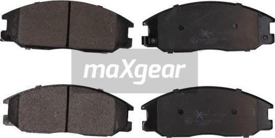 Maxgear 19-1133 - Гальмівні колодки, дискові гальма autozip.com.ua