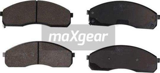 Maxgear 19-1137 - Гальмівні колодки, дискові гальма autozip.com.ua