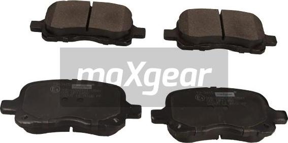 Maxgear 19-3415 - Гальмівні колодки, дискові гальма autozip.com.ua