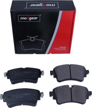 Maxgear 19-3609 - Гальмівні колодки, дискові гальма autozip.com.ua