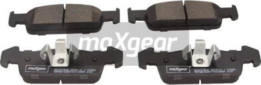 Maxgear 19-3046 - Гальмівні колодки, дискові гальма autozip.com.ua