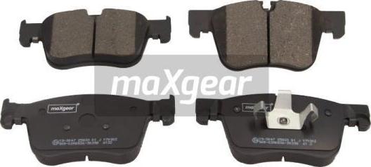 Maxgear 19-3047 - Гальмівні колодки, дискові гальма autozip.com.ua