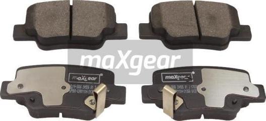 Maxgear 19-3006 - Гальмівні колодки, дискові гальма autozip.com.ua