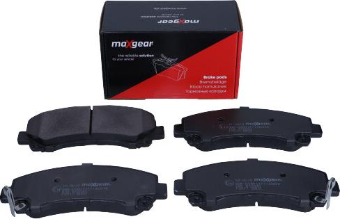 Maxgear 19-3019 - Гальмівні колодки, дискові гальма autozip.com.ua