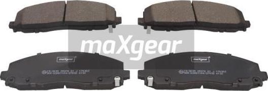 Maxgear 19-3035 - Гальмівні колодки, дискові гальма autozip.com.ua