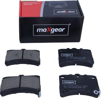 Maxgear 19-3135 - Гальмівні колодки, дискові гальма autozip.com.ua